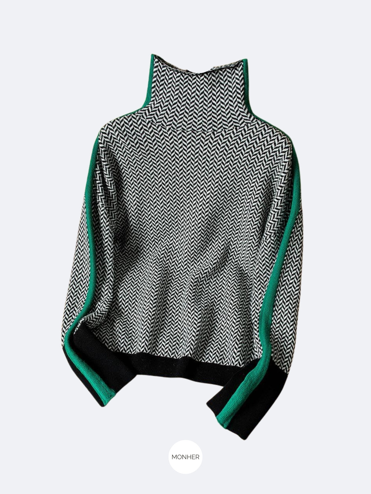 Noa - Suéter de cuello alto premium