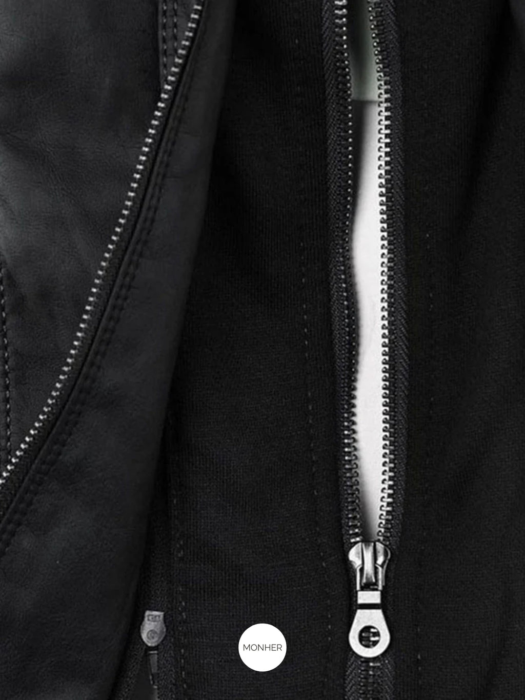 Francis - Chaqueta de piel con capucha