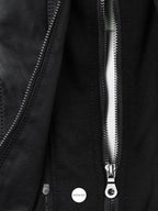 Francis - Chaqueta de piel con capucha