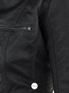 Francis - Chaqueta de piel con capucha