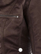 Francis - Chaqueta de piel con capucha