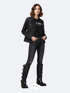 Harley Boots Negro – Botín Premium con Hebillas