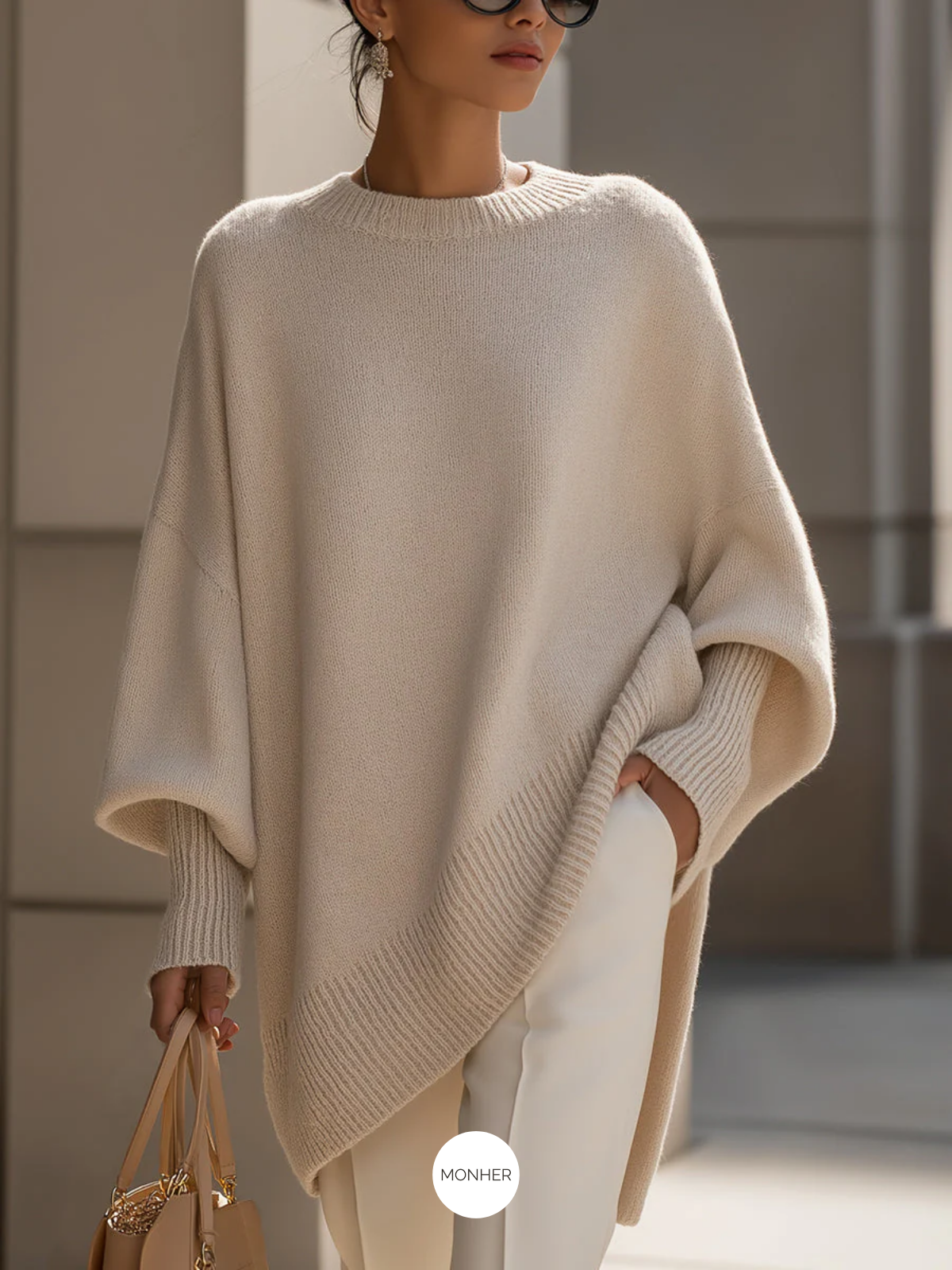 Ana - Suéter oversize de punto