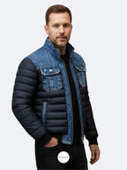 Chaqueta Denim Patchwork Vintage