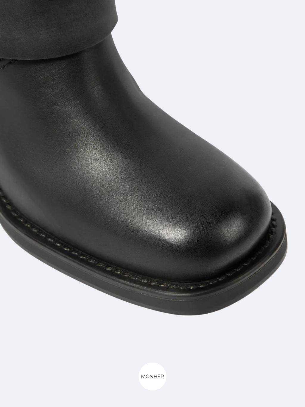 Harley Boots Negro – Botín Premium con Hebillas