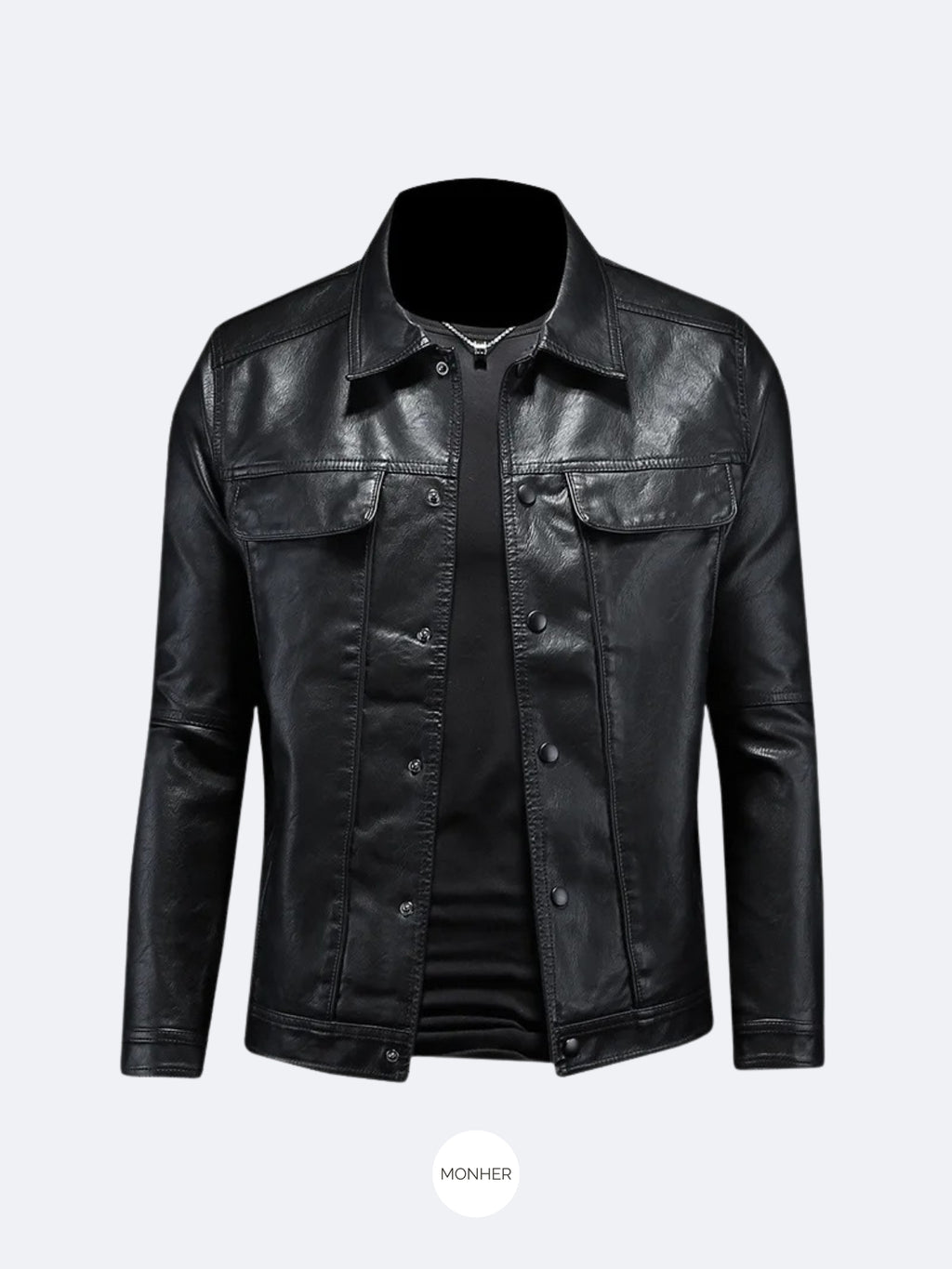 Chaqueta Cuero Hombre