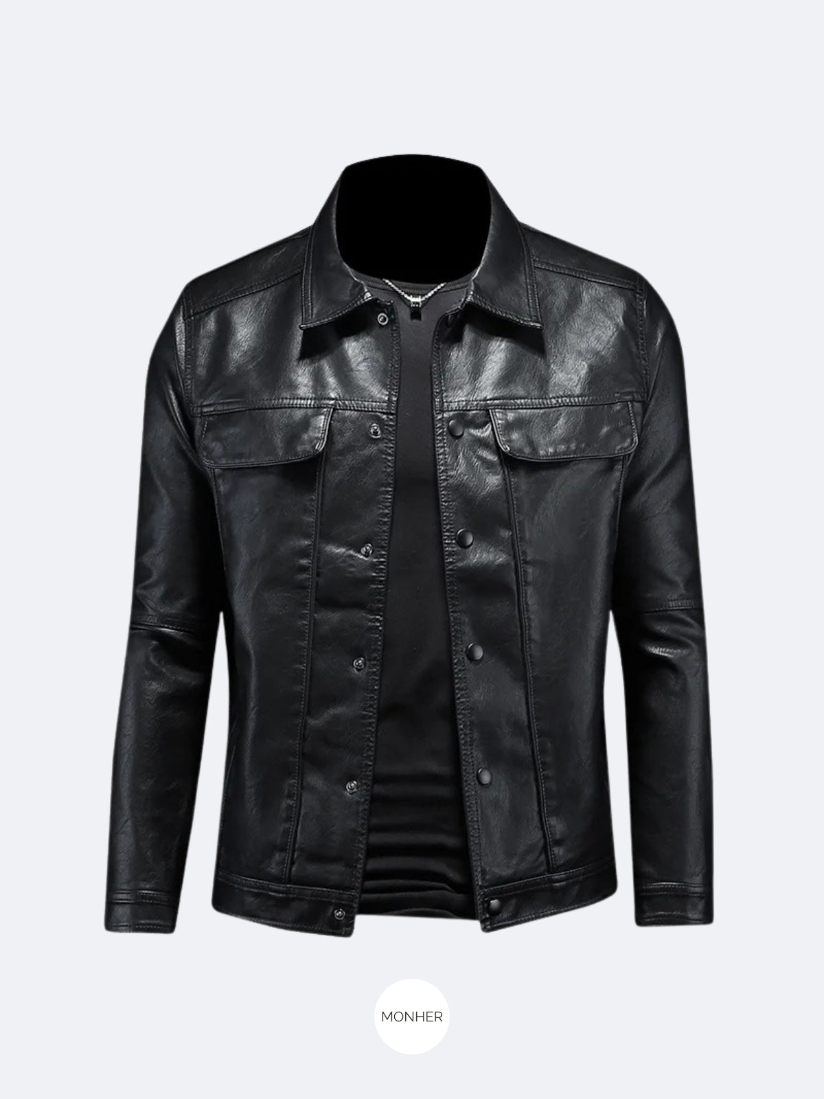 Chaqueta Cuero Hombre