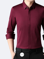 Camiseta elástica corte moderno