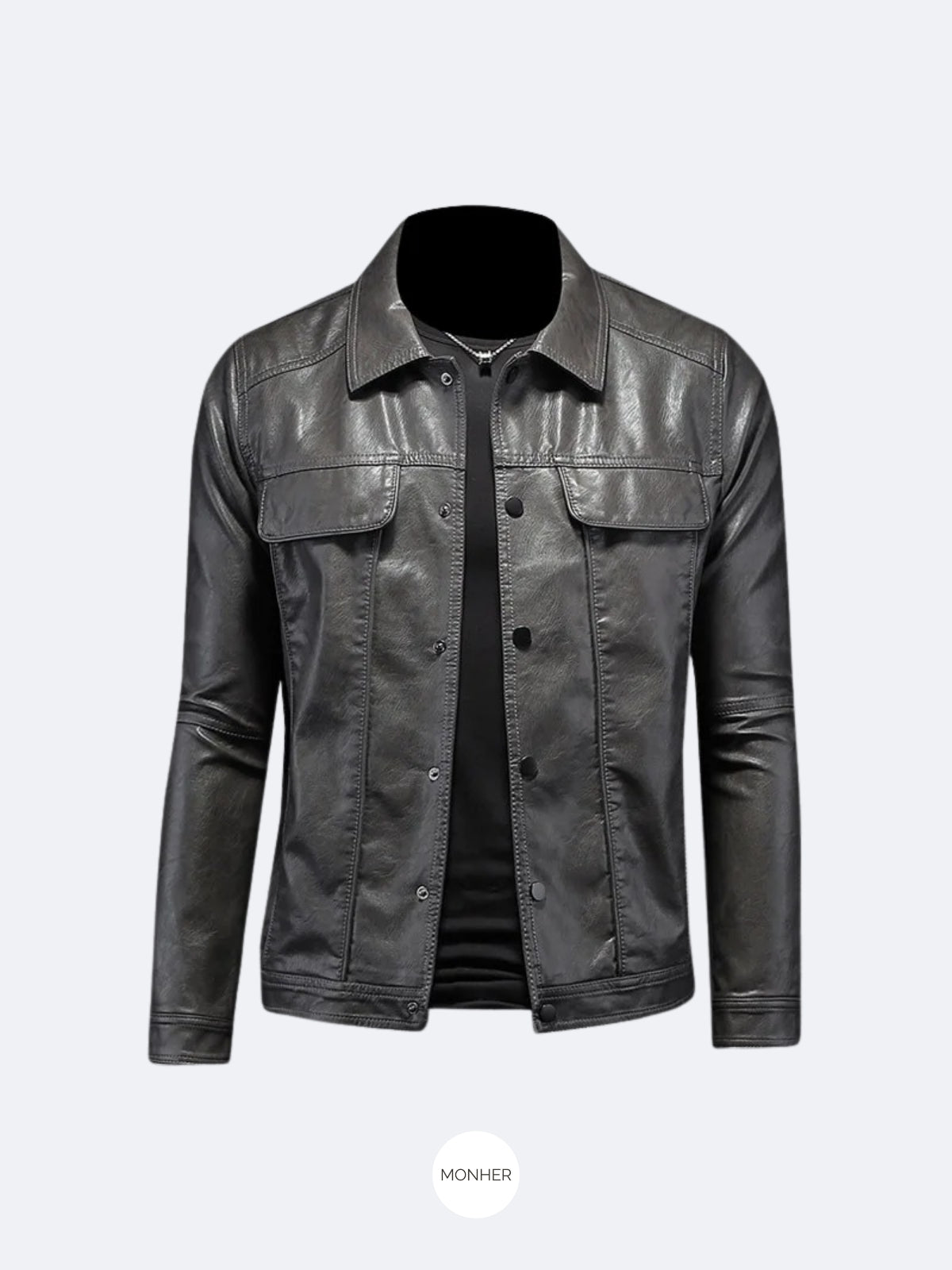 Chaqueta Cuero Hombre