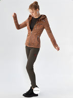 Francis - Chaqueta de piel con capucha